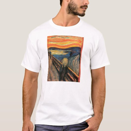 T-shirt “Edvard Munch”のTシャツ (Devant)