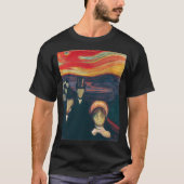 T-shirt Edvard Munch - Anxiété (Devant)