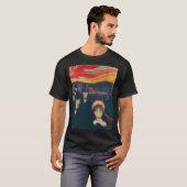 T-shirt Edvard Munch - Anxiété (Devant entier)