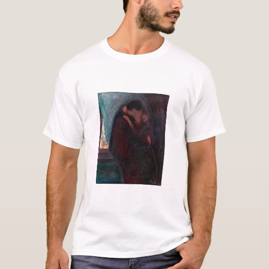 T-shirt Edvard Munch - Le baiser (Devant)