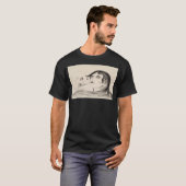 T-shirt Edvard Munch Le Baiser De La Mort (Devant entier)