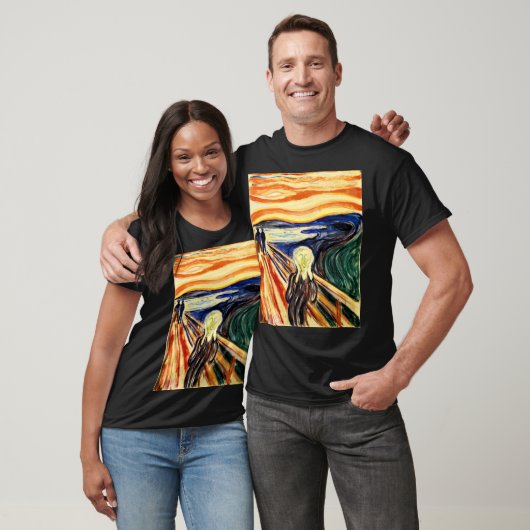 T-shirt Edvard Munch Le Cri (Unisexe)