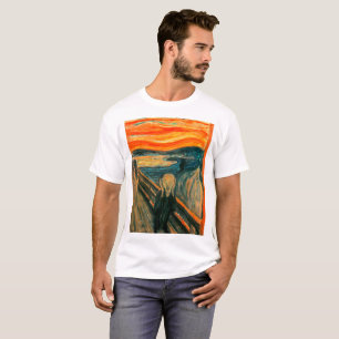 T-shirt EDVARD MUNCH - le cri perçant 1893
