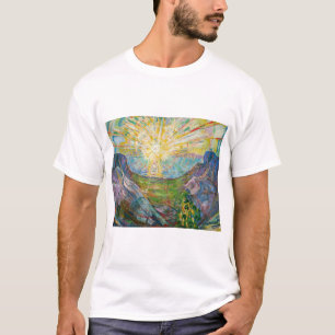 T-shirt Edvard Munch - Le Soleil 1916