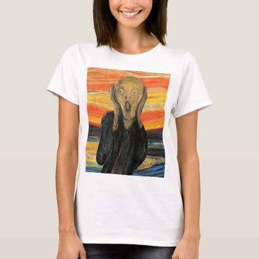 T-shirt Edvard Munch, "The Scream" (Devant)