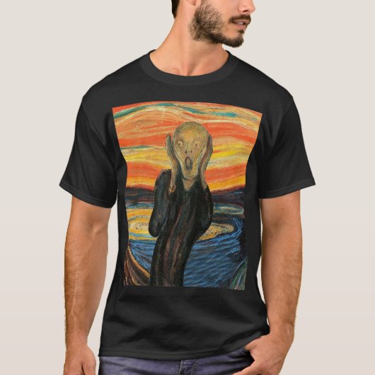 T-shirt Edvard Munch, "The Scream" (Devant)