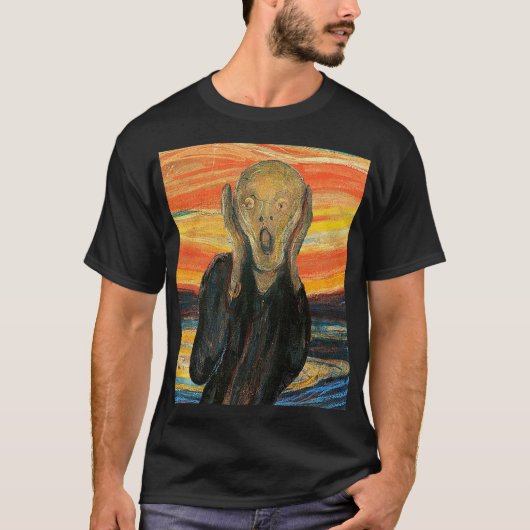 T-shirt Edvard Munch, "The Scream" (Devant)