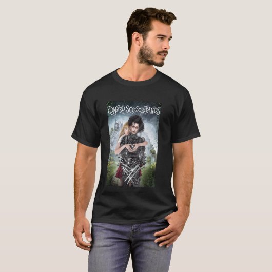 T-shirt Edward Scissorhand Rétro Belle Kim Edward Edward C (Devant entier)