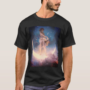 T-shirt Edwin Blashfield Étoiles Scatting Art Nouveau