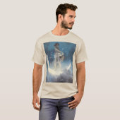 T-shirt Edwin Blashfield Étoiles Scatting Art Nouveau (Devant entier)