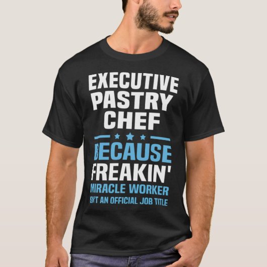 T-shirt Eecutive Pastry Chef chef christmas  (Devant)