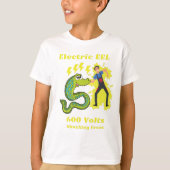 T-shirt EEL électrique 600 Volts Choquant grand (Devant)