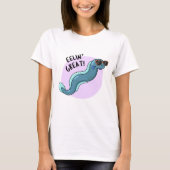 T-shirt Eelin Great Funny Slippery Eel Pun (Devant)