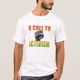 T-shirt 'Een oproep tot activisme'