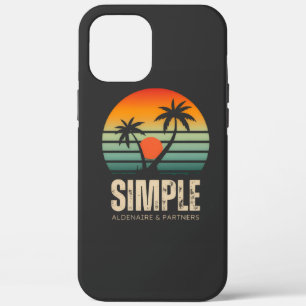 T-shirt Eenvoudige Zonsondergang - Tropisch vibes iPhone 12 Pro Max Hoesje