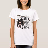 T-shirt Eerie Arboreal Bat Decor Adorable (Devant)