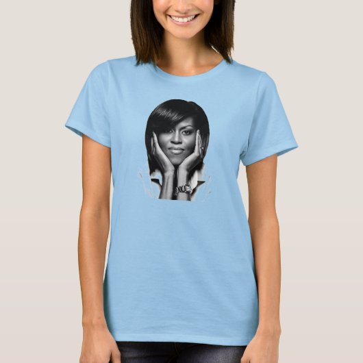 T-SHIRT EERSTE LADY MICHELLE OBAMA (Voorkant)