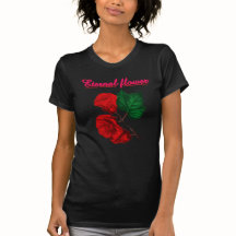 T-shirt eeuwige bloem