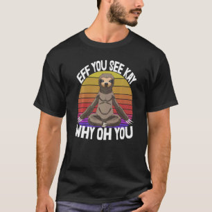 T-shirt Eff Vous Voyez Kay Pourquoi Oh Vous Sleepy Head Sl