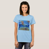 T-shirt Effacer l'angle cancéreux (Devant entier)