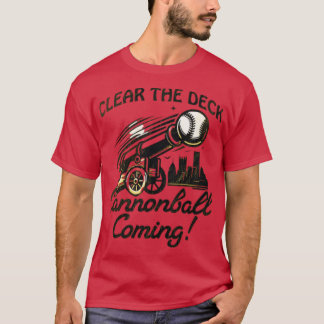 T-shirt Effacer le pont - Cannonball à venir
