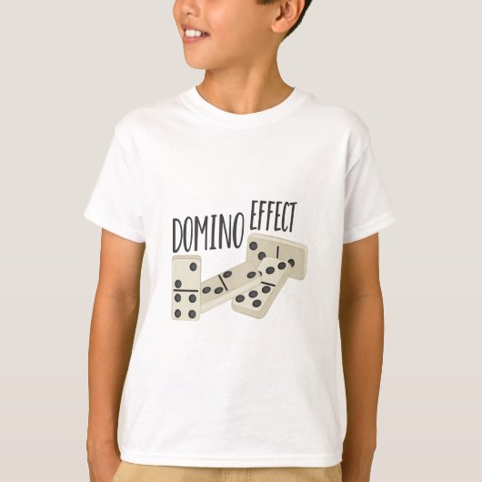 T-shirt Effet de domino (Devant)