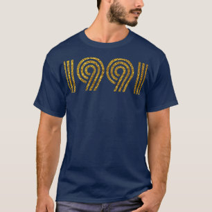 T-shirt Effet de la Parties scintillant de l'année de nais