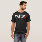 T-shirt Effet de masse N7 (Devant entier)