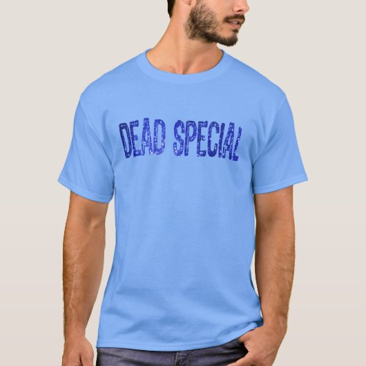 T-shirt Effet de Parties scintillant "Dead Special" T Shir (Devant)
