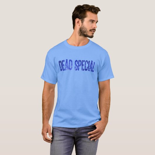 T-shirt Effet de Parties scintillant "Dead Special" T Shir (Devant entier)