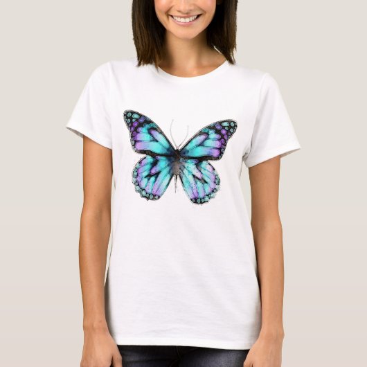 T-shirt Effet Papillon (Devant)