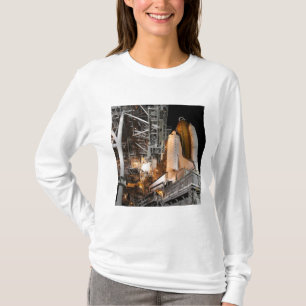 T-shirt Effort de navette spatiale sur la plate-forme de