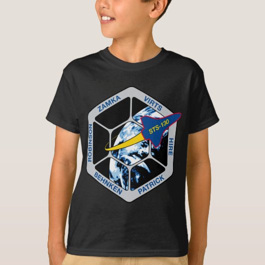 T-shirt Effort de STS 130 (Devant)