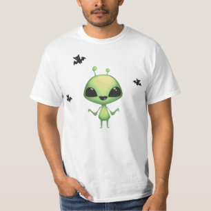 T-shirt éffrayant Alien Halloween