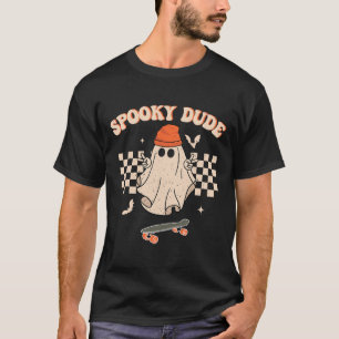 T-shirt Éffrayant Dude Toddler Rétro Hippie Super Hallowee