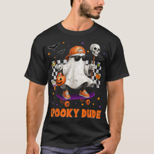 T-shirt Éffrayant Duo Boo Ghost Halloween
