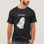 T-shirt Éffrayant fantôme d'Halloween (Devant)