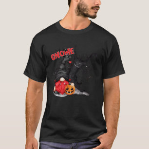 T-shirt Éffrayant Gnome À Bite Halloween Dracula Gnome Pum