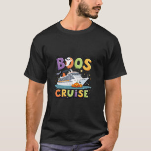 T-shirt Éffrayant Halloween Boos Cruise Squad Famille corr