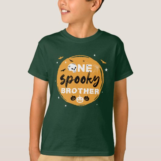 T-shirt Éffrayant Halloween Famille Correspondant Tri ou t (Devant)
