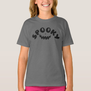 T-shirt Éffrayant Happy Halloween costume pour filles T-sh