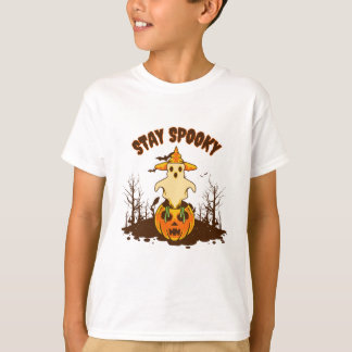 T-shirt éffrayant intelligent Ghost