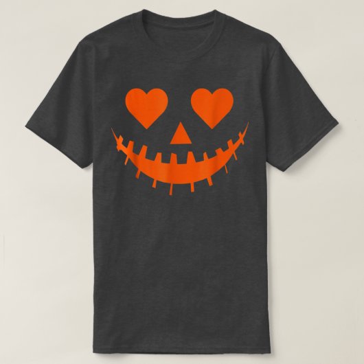 T-shirt Éffrayant Jack-o'-lantern Citrouille du parti Hall (Design devant)