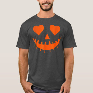 T-shirt Éffrayant Jack-o'-lantern Citrouille du parti Hall