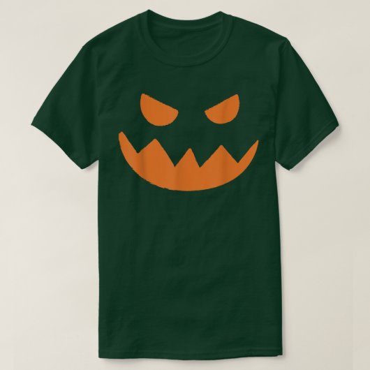 T-shirt Éffrayant Jack-o'-lantern Citrouille du parti Hall (Design devant)