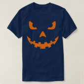 T-shirt Effrayant Jack O'Lantern Halloween  (Design devant)