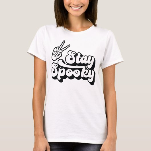 T-Shirt Éffrayant - Joli Halloween Graphic Tee (Devant)