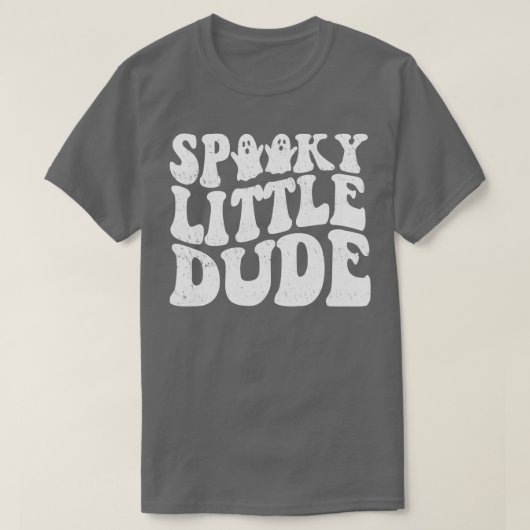 T-shirt Éffrayant Little Dude Funny Kids Citation pour hal (Design devant)
