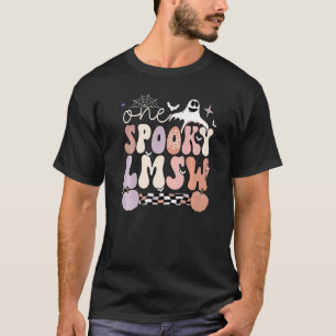 T-shirt Éffrayant LMSW Halloween Master social Worke