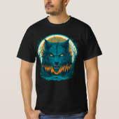 T-shirt Effrayant loup-garou (Devant)